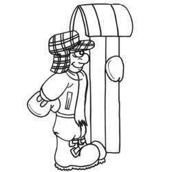 Winter Season (Nature and Seasons) coloring page #164597 to print and color