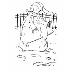 Winter Season (Nature and Seasons) coloring page #164600 to print and color
