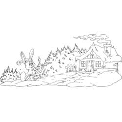 Winter Season (Nature and Seasons) coloring page #164621 to print and color