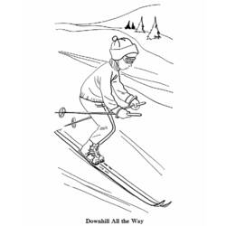 Winter Season (Nature and Seasons) coloring page #164649 to print and color