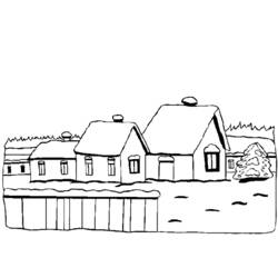 Winter Season (Nature and Seasons) coloring page #164689 to print and color