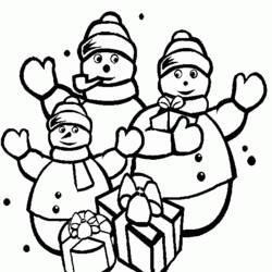 Winter Season (Nature and Seasons) coloring page #164718 to print and color
