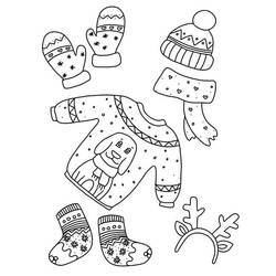 Winter Season (Nature and Seasons) coloring page #181183 to print and color