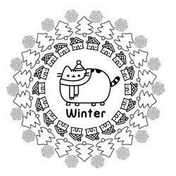 Winter Season (Nature and Seasons) coloring page #181224 to print and color
