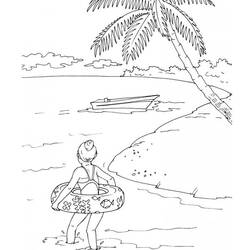 Coloring page: Beach (Nature) #158979 - Free Printable Coloring Pages