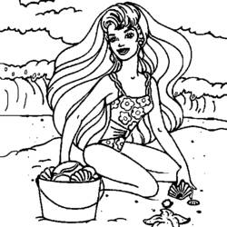 Coloring page: Beach (Nature) #158991 - Free Printable Coloring Pages