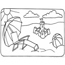 Coloring page: Beach (Nature) #159034 - Printable coloring pages