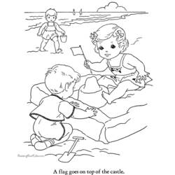 Coloring page: Beach (Nature) #159059 - Free Printable Coloring Pages