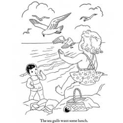 Coloring page: Beach (Nature) #159063 - Free Printable Coloring Pages