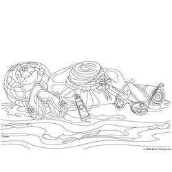 Coloring page: Beach (Nature) #159064 - Free Printable Coloring Pages