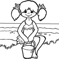Coloring page: Beach (Nature) #159083 - Free Printable Coloring Pages