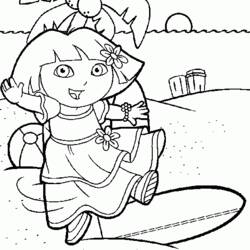 Coloring page: Beach (Nature) #159084 - Free Printable Coloring Pages