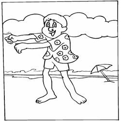 Coloring page: Beach (Nature) #159150 - Free Printable Coloring Pages