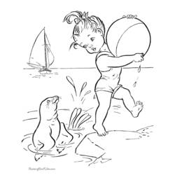 Coloring page: Beach (Nature) #159181 - Free Printable Coloring Pages