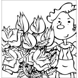 Coloring page: Bouquet of flowers (Nature) #160769 - Free Printable Coloring Pages