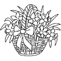 Coloring page: Bouquet of flowers (Nature) #160833 - Free Printable Coloring Pages
