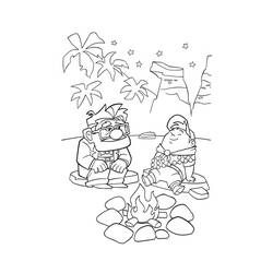Coloring page: Campfire (Nature) #156776 - Printable coloring pages