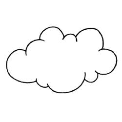 Coloring page: Cloud (Nature) #157301 - Printable coloring pages