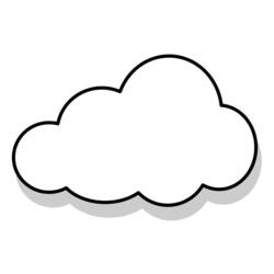 Coloring page: Cloud (Nature) #157309 - Printable coloring pages