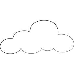 Coloring page: Cloud (Nature) #157331 - Printable coloring pages