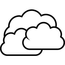 Coloring page: Cloud (Nature) #157334 - Printable coloring pages