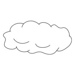 Coloring page: Cloud (Nature) #157341 - Free Printable Coloring Pages