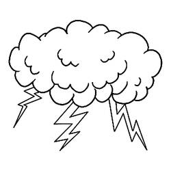 Coloring page: Cloud (Nature) #157354 - Free Printable Coloring Pages