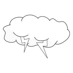 Coloring page: Cloud (Nature) #157359 - Free Printable Coloring Pages
