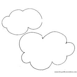 Coloring page: Cloud (Nature) #157388 - Free Printable Coloring Pages