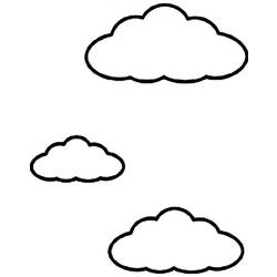 Coloring page: Cloud (Nature) #157462 - Printable coloring pages