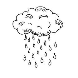 Coloring page: Cloud (Nature) #157467 - Free Printable Coloring Pages