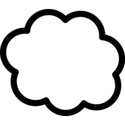 Coloring page: Cloud (Nature) #157492 - Printable coloring pages