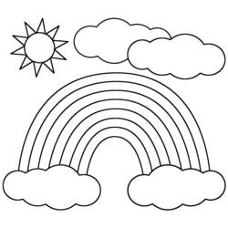 Coloring page: Cloud (Nature) #157526 - Free Printable Coloring Pages