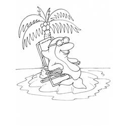 Coloring page: Coconut tree (Nature) #162134 - Printable coloring pages