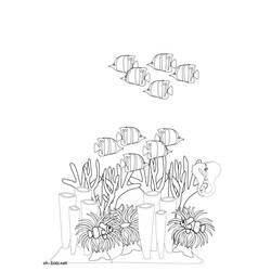 Coloring page: Coral (Nature) #162784 - Free Printable Coloring Pages