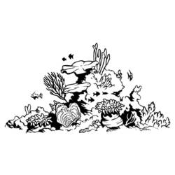 Coloring page: Coral (Nature) #162981 - Printable coloring pages