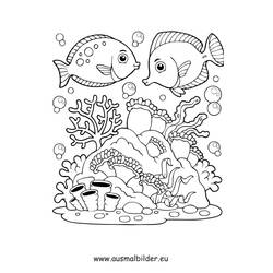 Coloring page: Coral (Nature) #163017 - Free Printable Coloring Pages