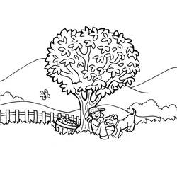 Coloring page: Countryside (Nature) #165453 - Printable coloring pages