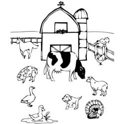 Coloring page: Countryside (Nature) #165467 - Printable coloring pages