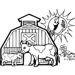 Coloring page: Countryside (Nature) #165480 - Printable coloring pages