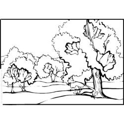 Coloring page: Countryside (Nature) #165517 - Printable coloring pages