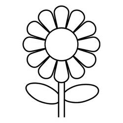 Coloring page: Daisy (Nature) #161364 - Printable Coloring Pages
