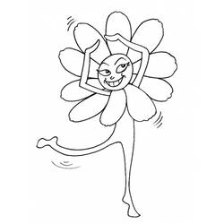 Coloring page: Daisy (Nature) #161400 - Printable Coloring Pages