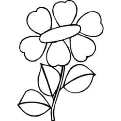 Coloring page: Daisy (Nature) #161563 - Printable coloring pages