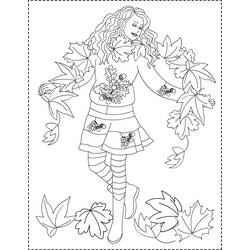 Coloring page: Fall season (Nature) #164053 - Free Printable Coloring Pages