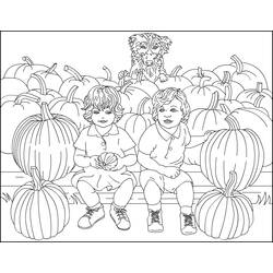 Coloring page: Fall season (Nature) #164056 - Free Printable Coloring Pages