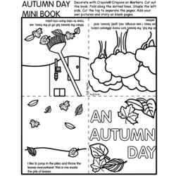Coloring page: Fall season (Nature) #164057 - Free Printable Coloring Pages