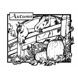 Coloring page: Fall season (Nature) #164101 - Free Printable Coloring Pages