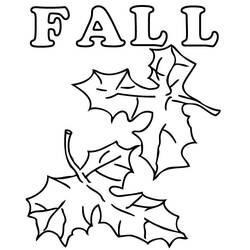 Coloring page: Fall season (Nature) #164117 - Free Printable Coloring Pages
