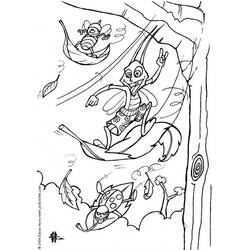 Coloring page: Fall season (Nature) #164144 - Free Printable Coloring Pages